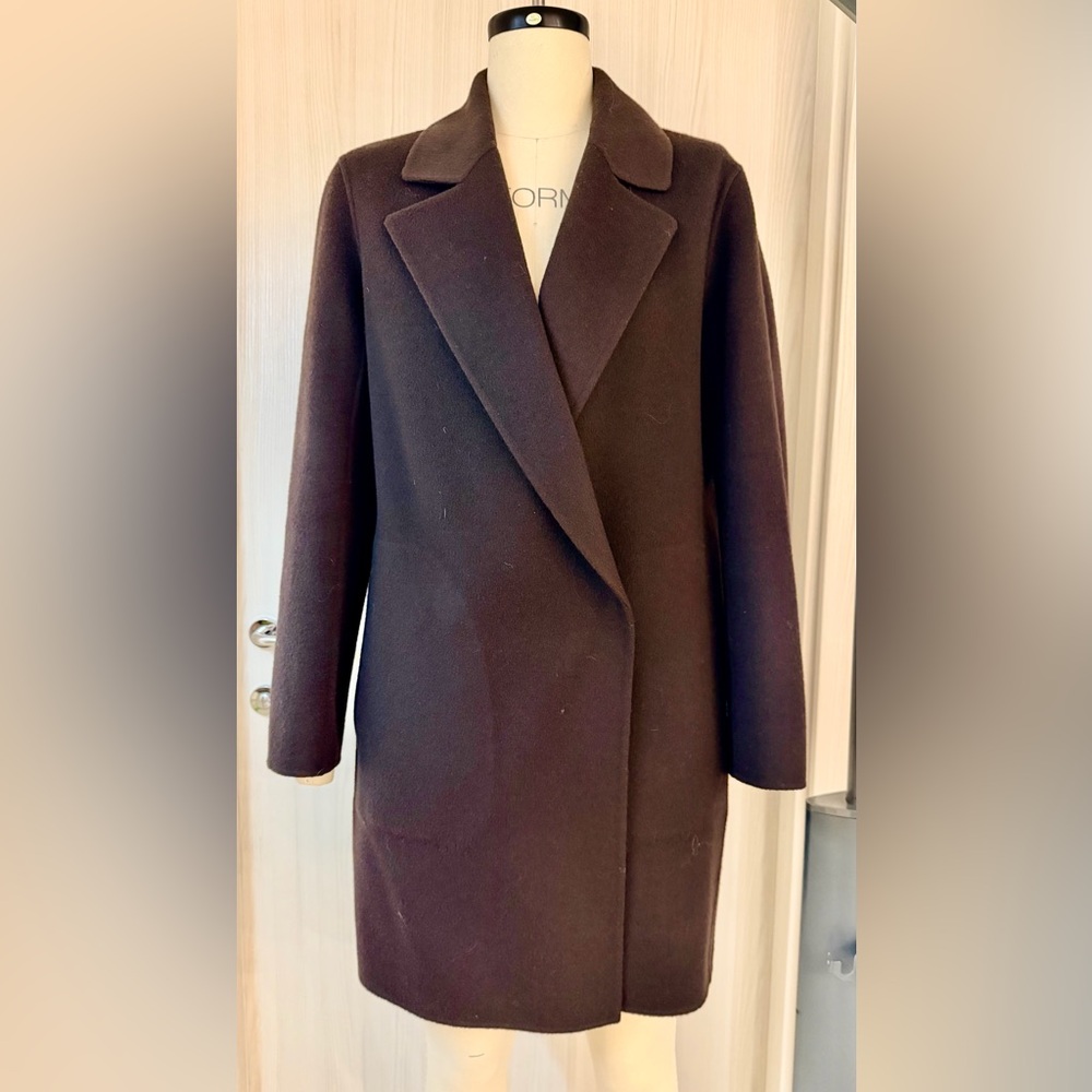 Theory Dark Brown Trench Coat